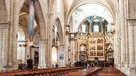 Interior of Valencia Cathedral